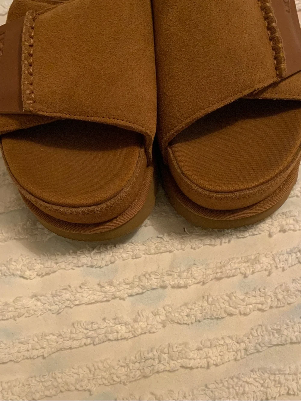 UGG Women’s Chestnut Velcro Slingback Sandals 8.5